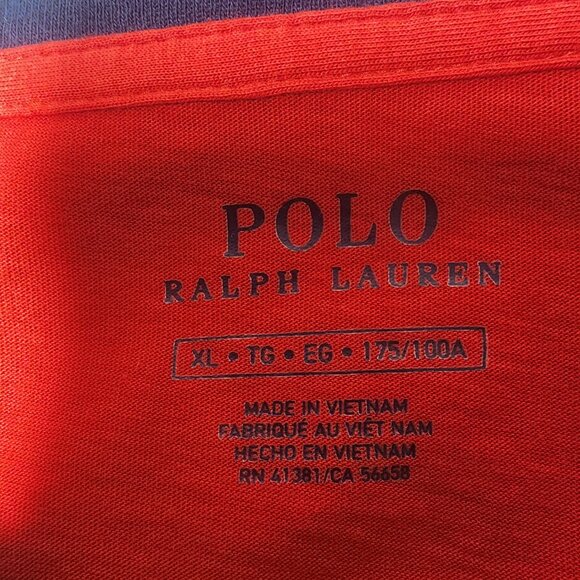 Polo Ralph Lauren XL red 100 cotton tshirt dress NWOT athletic casualwear - Picture 7 of 9